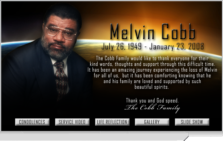 Melvin Cobb 1949-2008